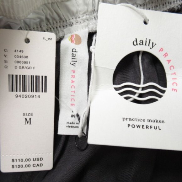 Anthropologie Daily Practice Ankle Pants Dark Grey M - Picture 11 of 11